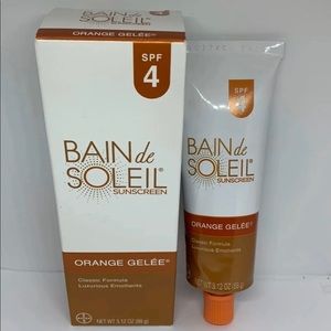 Bain De Soleil Orange Gelee Sunscreen SPF4 NEW!